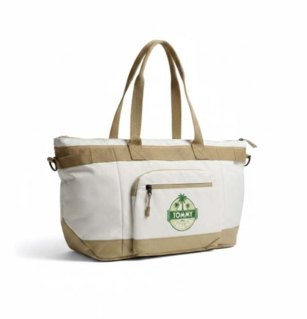 Tommy Bahama Insulated Cooler Tote Bag with Palm Tree Logo